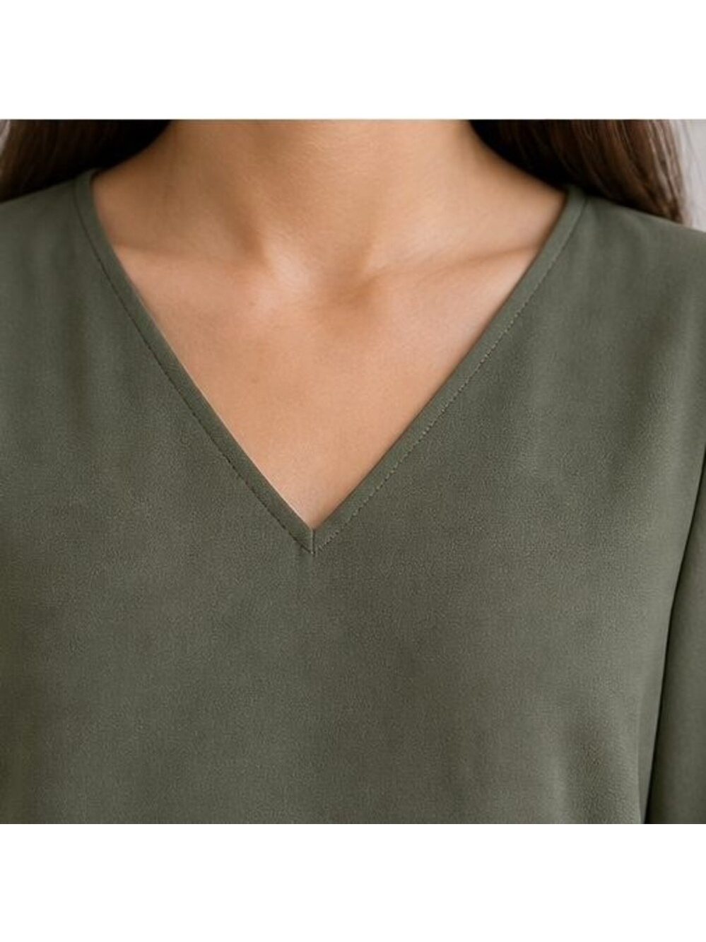 Rust Puff Sleeve Top - Picture 4 of 6